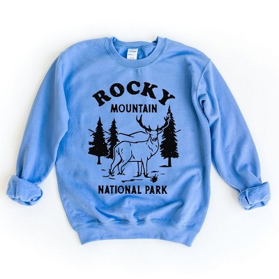 Simply Sage Market Women's Graphic Sweatshirt Vintage Rocky Mountains National Park