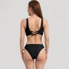 Anna-Kaci Swim Women's Crisscross Front Bikini Top with V-Neckline and Wide Straps for a Sleek Supportive Fit - 4 of 4