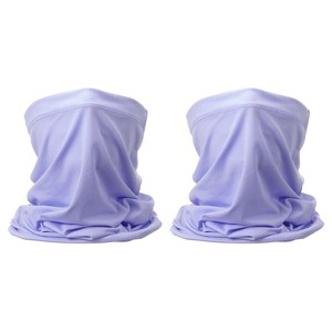 Unique Bargains Breathable Sun Protection Fishing Cycling Neck Gaiter Face Masks 2 Pcs - 1 of 4