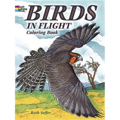 Birds in Flight Coloring Book - (Dover Coloring Books) by  Soffer (Paperback)