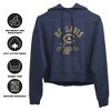 University of California, Davis Mascot Cropped Hoodie Pullover Sweatshirt - 3 of 4