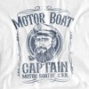 Men's Motor Boat Captain T-Shirt - 2 of 4