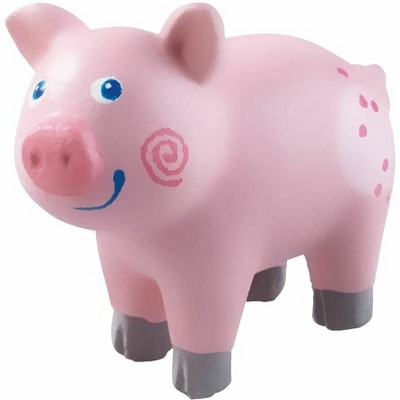 HABA Little Friends Piglet - 2" Farm Animal Toy Figure