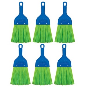LOLA Whisk Broom, Hand Brush, Durable Bristles, Whisks Away Dirt & Debris, Compact, Hang Hole for Easy Storage, Indoor/Outdoor - 1 of 4