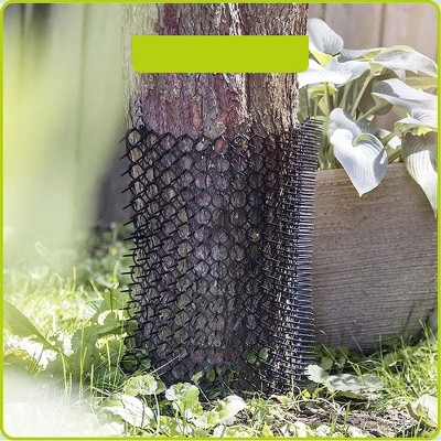 Homarden Black 16" x 13" Plastic Cat Repellent Scat Mat Set