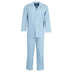 Fruit of the Loom Men's Big and Tall Long Sleeve Pajama Set - 1 of 4