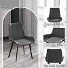 CAVINAS Modern Dining Chair with Ergonomic Seat, Metal Legs, Wide Seat Design, Versatile Kitchen Side Chair - 4 of 4