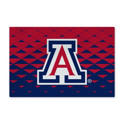 Arizona Wildcats NCAA Dropzone Washable Rug 20X32 Inches