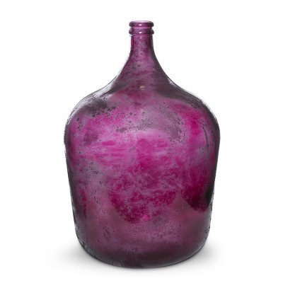 Park Hill Collection Cellar Bottle Frosted Cranberry Large