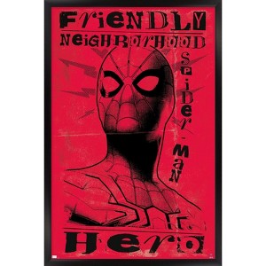 Trends International Marvel Spider-Man: No Way Home - Hero Framed Wall Poster Prints - 1 of 4