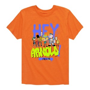 Boys' - Hey Arnold! - Retro Arnold Since 96 Short Sleeve Graphic T-Shirt - 1 of 3