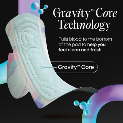 Kotex BioCare Ultra-Thin Heavy Absorbency Pads with Wings - 24ct