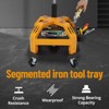 330LB Rolling Mechanic Stool – Adjustable Heavy-Duty Garage Seat with 360° Casters for Car Repair & Workbench (1-Piece) - 3 of 4