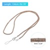 Unique Bargains Metal Portable Crystal Bag Handle Sparkly Replacement Bag Straps - 2 of 4
