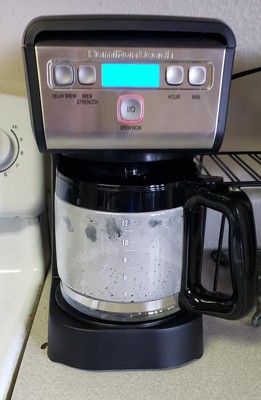 Hamilton Beach 12 Cup Compact Programmable Coffee Maker 46200