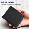 Fila Men’s Leather Minimalist Bifold Wallet, Front Pocket RFID - 4 of 4