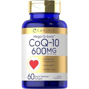 Carlyle CoQ10 600mg | 60 Softgels - 1 of 2