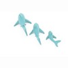 Collectible Wildlife Gifts | Great white Shark, Set of Three,  Rubber Design, Educational, Realistic Figure,  Toy,  Gift,   4 Inches.    F3913 B619 - 4 of 4