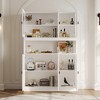 Famapy Combination Living Room Display Cabinet Tempered Glass Display Cabinet Storage Solutions - 2 of 4