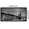 Americanflat 20x40 Picture Frame with Polished Plexiglass - Black Picture Frame with Engineered Wood - Epic Collection - 2 of 4