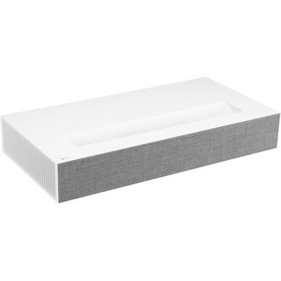 LG CineBeam HU85LA HDR XPR 4K UHD Ultra-Short Throw Laser DLP Home Theater Projector, White