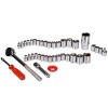 Fleming Supply Ratcheting Socket Wrench Set With Carrying Case - 40 Pcs - 4 of 4