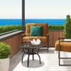 VisioGear 19.3" Tall Round End Table, Patio Coffee Bistro Table for Indoor Garden Porch Balcony, Antique Bronze, 23.6"*23.6"*19.3" - 2 of 4
