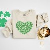 Simply Sage Market Women's Graphic Sweatshirt Shamrock Heart St. Patrick's Day - 3 of 3