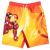 Marvel Avengers Hulk Black Panther Captain America 3 Pack Swim Trunks Little Kid to Big Kid - 3 of 4