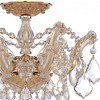 Crystorama Lighting Maria Theresa 3 - Light Semi-Flush Mount in  Gold - 3 of 4
