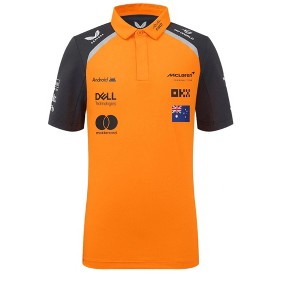 Castore McLaren F1 Kids 2025 Oscar Piastri Team Drivers Polo Shirt - 1 of 4