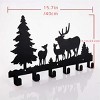 Chery Life Farmhouse Rustic Animal Coat Hook Rack ¨C Wall-Mounted, Cute Towel & Jacket Hanger for Entryway - 2 of 4