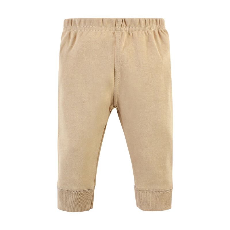 Hudson Baby Cotton Bodysuit and Pant Set, Teddy Bears Short Sleeve, 5 of 6