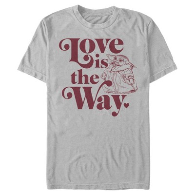 Men's Star Wars The Mandalorian Valentine's Day The Child Love Is The ...