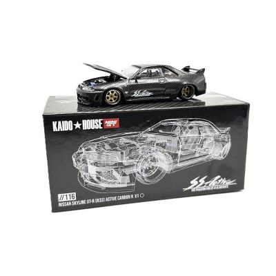 Kaido House x Mini GT 1:64 Nissan Skyline GT-R (R33) Active Carbon R