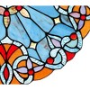 CHLOE Lighting AMIYA Tiffany-style Victorian Stained Glass Window Panel 20Inch Height - 4 of 4