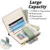 BEAFUP Small Wallets for Women,RFID Blocking - Slim Bifold Wallet with Zipper Pocket & ID Window - for Travel, Parties, Everyday Use - 4 of 4