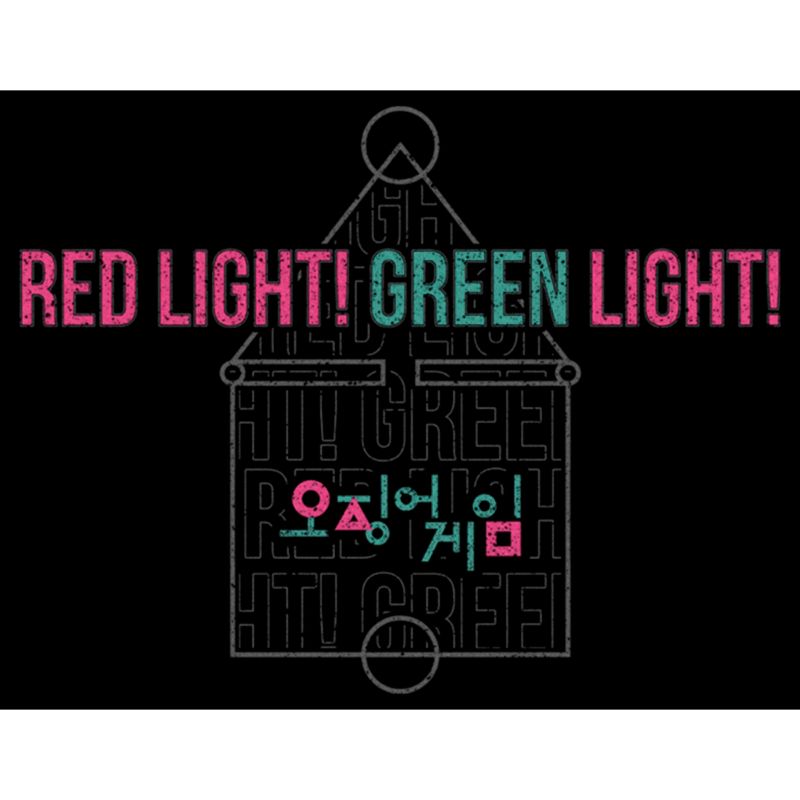 Women's Squid Game Red Light Green Light T-Shirt, 2 of 5