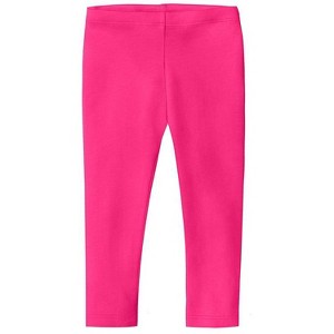 City Threads Girls 100% Cotton Soft Capri Leggings - USA-Made - 1 of 4