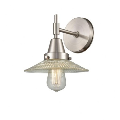 Halophane - 1 Light Wall Sconce-7.25 Inches Tall and 9 Inches Wide
