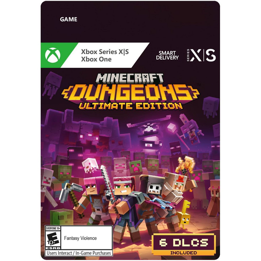 Photos - Game Minecraft Dungeons: Ultimate Edition - Xbox Series X|S/Xbox One (Digital)