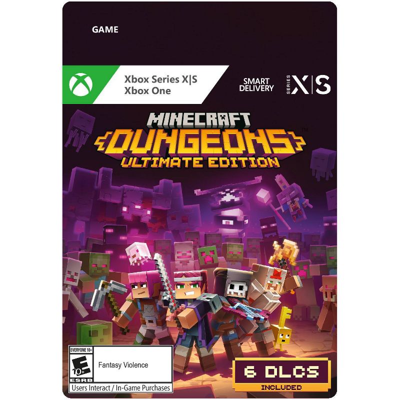 Minecraft Dungeons: Ultimate Edition - Xbox Series X|S/Xbox One (Digital), 1 of 10