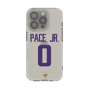 NFL Minnesota Vikings Players Game Tactic Clear Cell Phone Case for Apple iPhone - 1 of 4