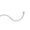 Diamonds D'Argento Sterling Silver, 2.34cttw Lab-Grown Diamond Tennis Bracelet - (35 Stones) - Silver - 2 of 3