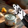 Unique Bargains Can Opener Handheld 3-in-1 Can Opener & Bottle Opener PP Iron Silver Tone 2.17"x7.48" 1 Pc - 2 of 4