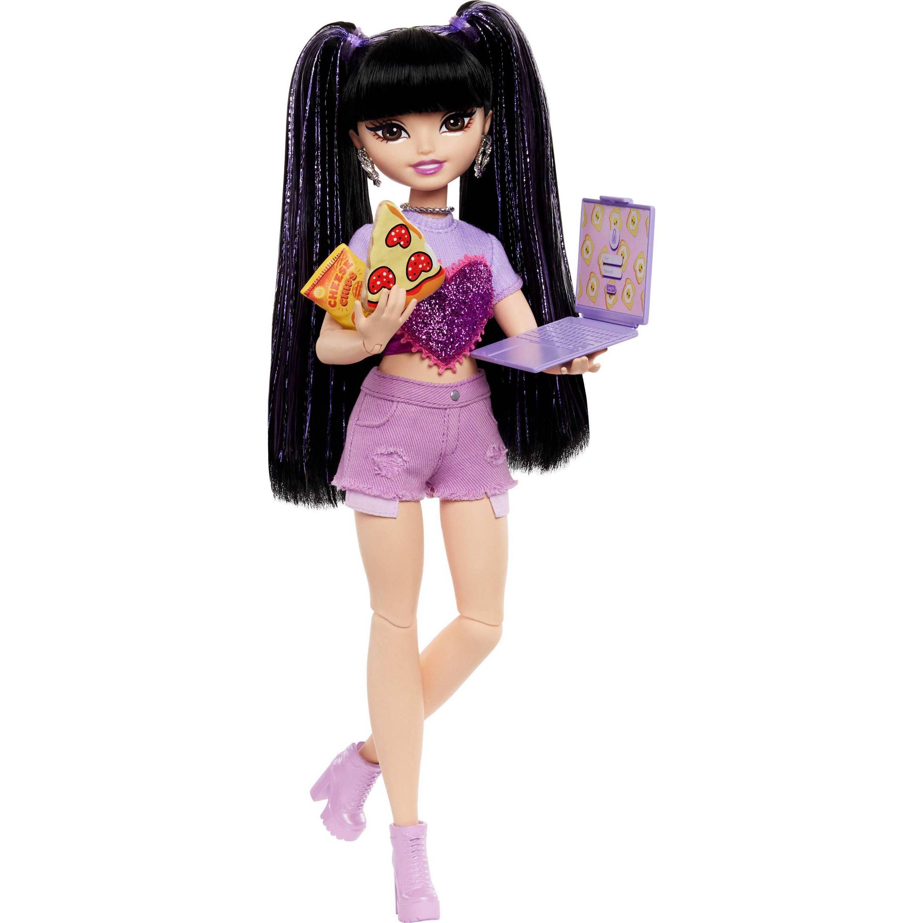 Barbie 12.7" Dream Besties Renee Fashion Doll with 11pc Food Themed Accessories