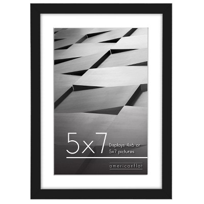 Americanflat Thin Picture Frames with shatter-resistant glass - Horizontal and Vertical Formats for Wall and Tabletop