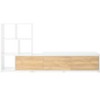 YOOCOZZ Extendable TV Stand for TVs up to 110'' with 3 Tier Bookshelves,Storage Cabinets and Sliding Tabletop - 2 of 4
