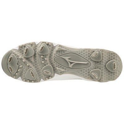 Mizuno 9-Spike® Ambition 3 Low Men's Metal Baseball Cleat, 15, White — фото 2