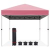 10x10 ft, Patented Center Locking Canopy Tent, Portable Outdoor Canopy Tent, Comes with Hand Wheel Bag, Suitable for Outdoor use, Height Adjustable - 2 of 4